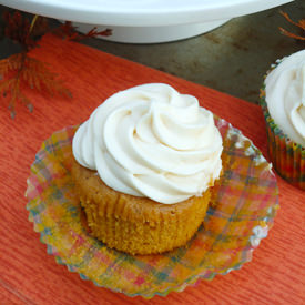 Pumpkin Caramel Cupcakes