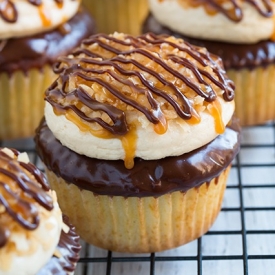 Samoa Cupcakes