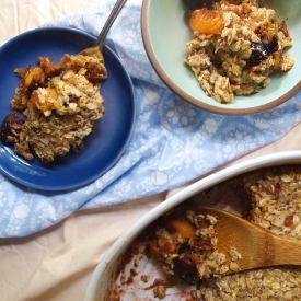 Figgy Baked Oatmeal