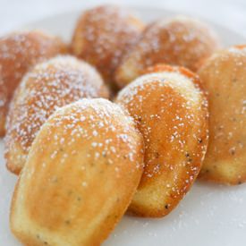 Lemon Poppy Seed Madeleines