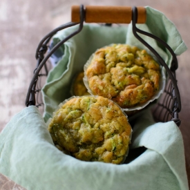 Savoury Zucchini Muffins