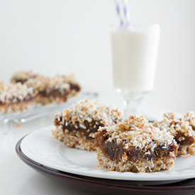 No Bake Date Squares