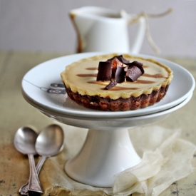 Salted Caramel Eggless Cheesecakes