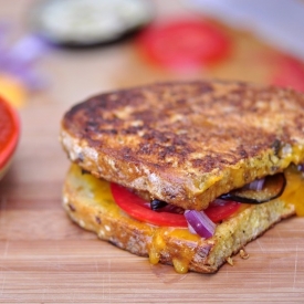 Savoury French Toast Sandwich