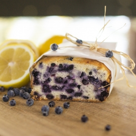 Lemon Blueberry Cream Cheese Loaf