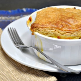 Chicken Pot Pie with Puff Pastry