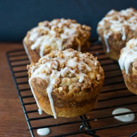 Apple Butter Streusel Muffins