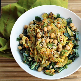 Cucumber Noodles with Quinoa