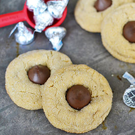 Peanut Butter Blossom Cookies