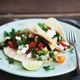 End of Summer Veggie Tacos