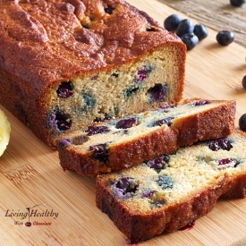 Paleo Blueberry Bread With Lemon