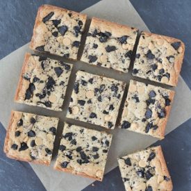 Peanut Butter Oreo Blondies