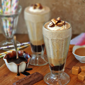 Candy Bar Milkshakes