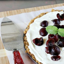 Mascarpone Cherry Tart