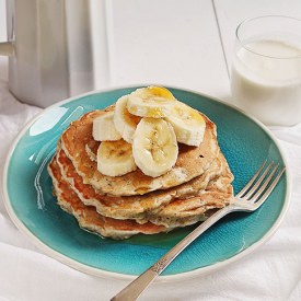 Banana Oat Pancakes