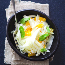 Fennel Orange and Mint Salad