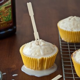 Skinny Buttered Rum Cakes