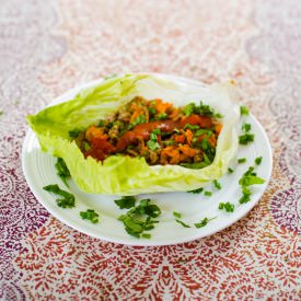 Five-Spice Turkey Lettuce Wraps