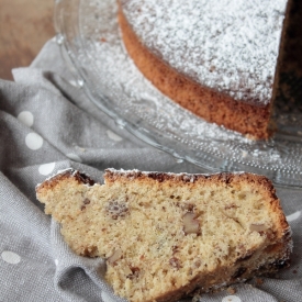 Cake with Raisins and Nuts