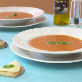 Baked Tomato & Pepper Soup