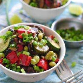 Vegetarian Coconut Rice Bowls