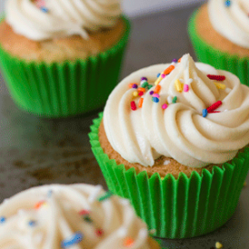 Perfect Vanilla Cupcakes