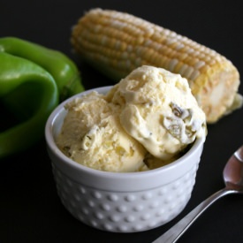 Sweet Corn & Hatch Chile Ice Cream