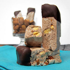 Almond Chocolate Nougat Candy Bar