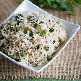 Green Peas Pilaf