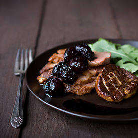 Duck Breast with Seared Foie Gras