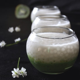 Tapioca and Coconut Milk Pudding