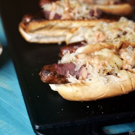 Reuben Hot Dogs