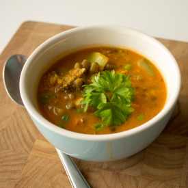 Mung Bean and Red Lentil Dhal