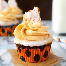 Pumpkin Pie Poptart Cupcakes