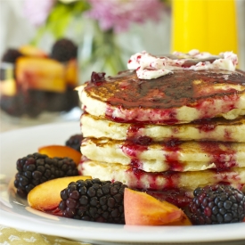 Orange Buttermilk Pancakes