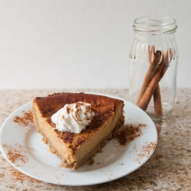 Pumpkin Cheesecake Italian Style