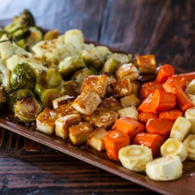 Roasted Tofu and Vegetables