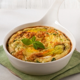 Squash Blossom Frittata