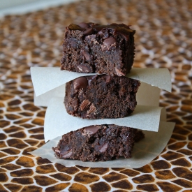 Double Chocolate Fudge Brownies