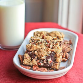 Pecan Chocolate Bars