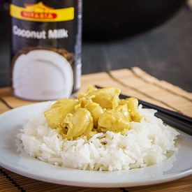 Chicken with Coconut Milk and Curry