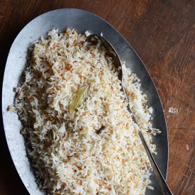 Coconut-Sesame Rice