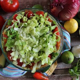 6 Layer Tempeh Taco Dip