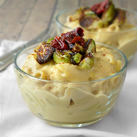 Chipotle Mac & Cheese With Brussels