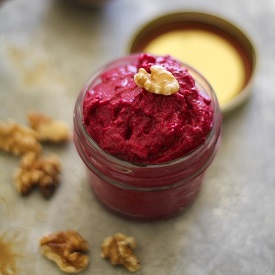 Roasted Beet Pesto Sauce