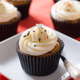 Pumpkin Chocolate Chip Cupcakes