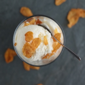 3-ingredient Cereal Milk Ice Cream!