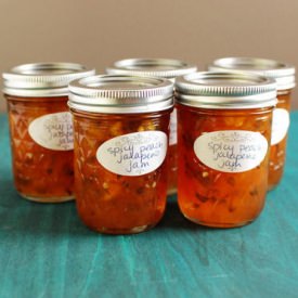 Spicy Peach Jam