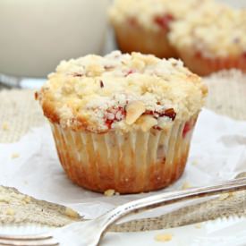 Strawberries and Cream Muffins