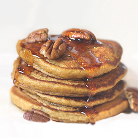 Fluffy Pumpkin Pancakes